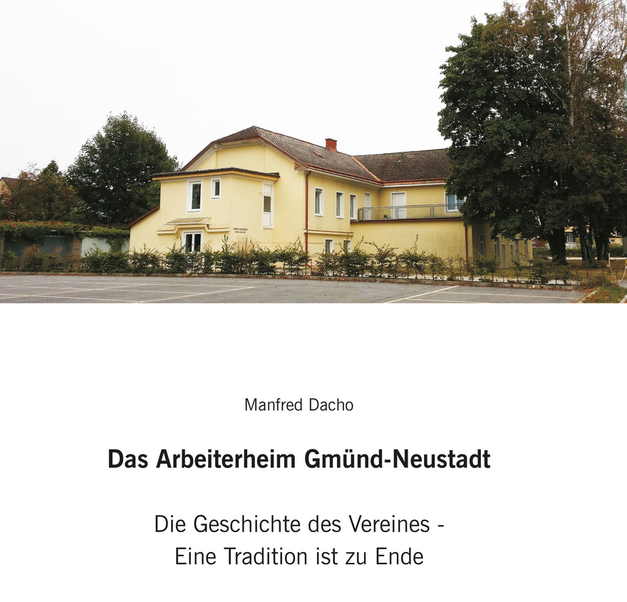 Titelseite "Das Arbeiterheim Gmünd-Neustadt"